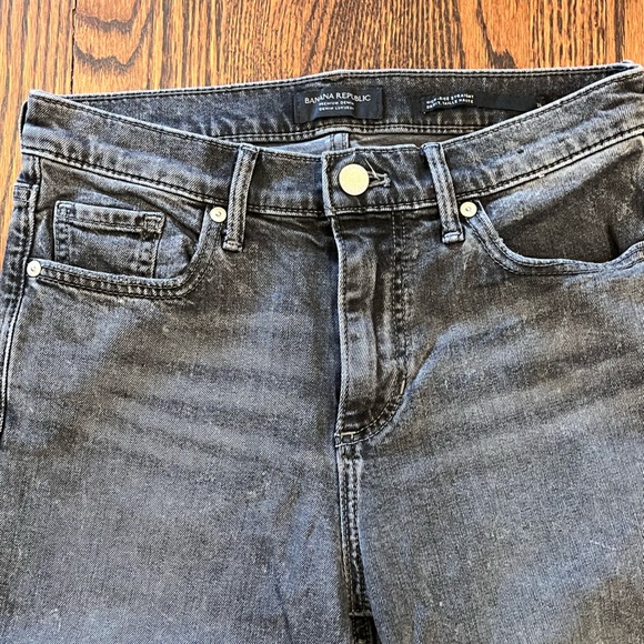 BANANA REPUBLIC GREY HIGH RISE JEANS - Picture 5 of 10